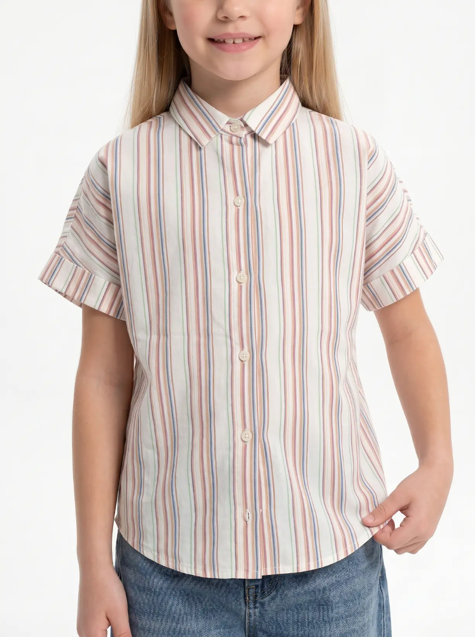 Printed Shirt Cotton Regular Fit - seven kids
