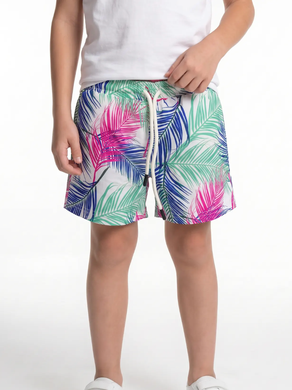 Printed Shorts Polyester Regular Fit - seven kids