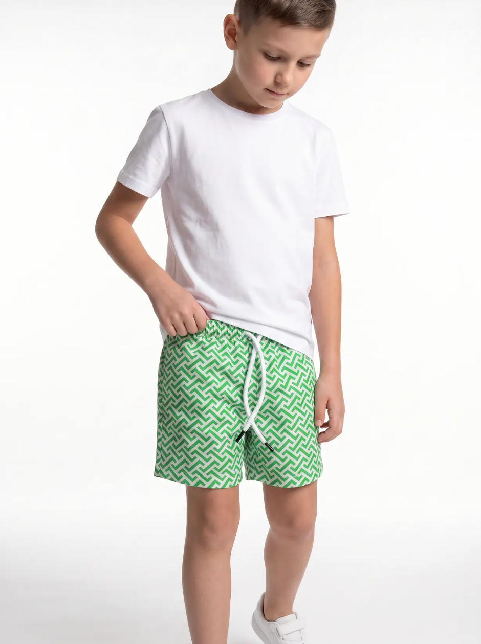 Printed Shorts Polyester Regular Fit - seven kids