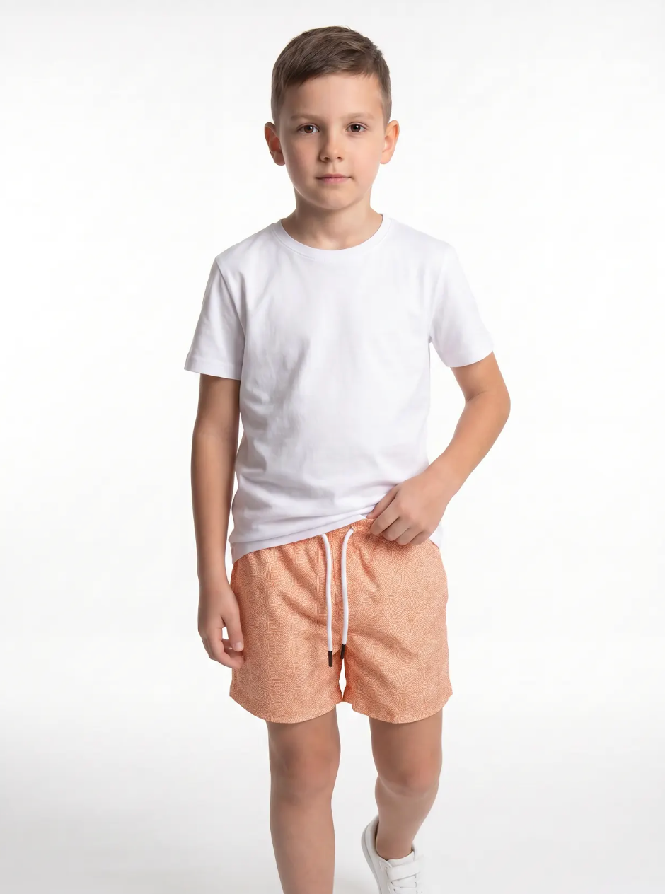 Printed Shorts Polyester Regular Fit - seven kids