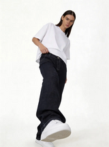 Raw Denim Jeans Denim Straight Leg Fit - seven