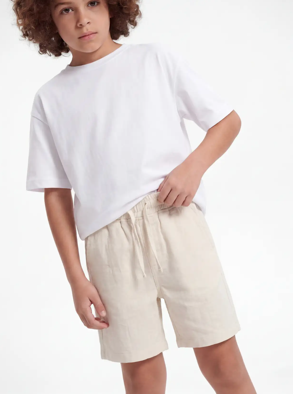 Cargo Pocket Shorts Cotton Relaxed Fit - seven kids