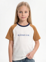 Graphic Panelled T-Shirt Cotton Regular Fit - seven kids