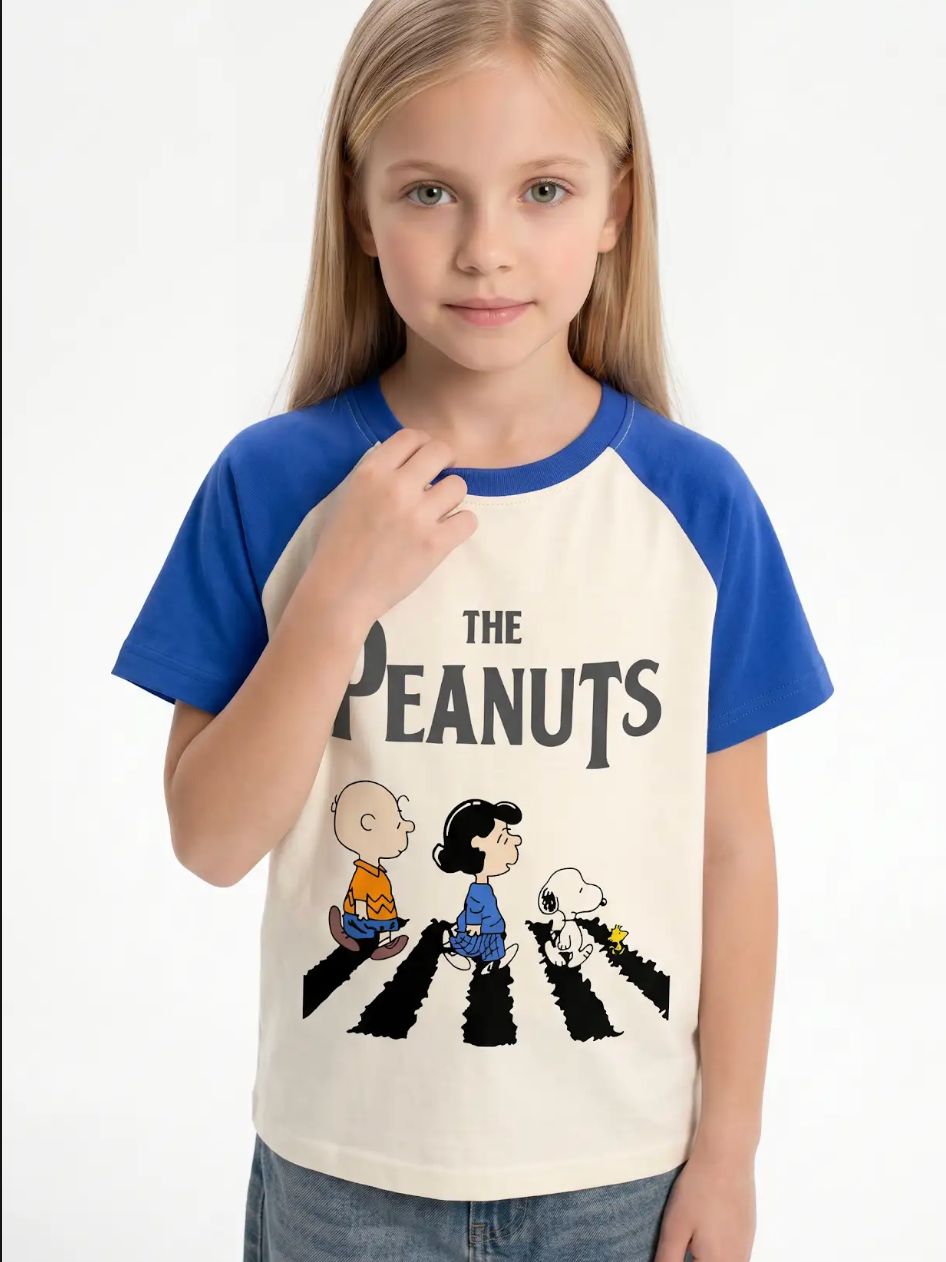 Printed Graphic T-Shirt Cotton Regular Fit - seven kids