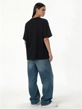 Boxy Heavyweight Cotton Essential T-Shirt - jex