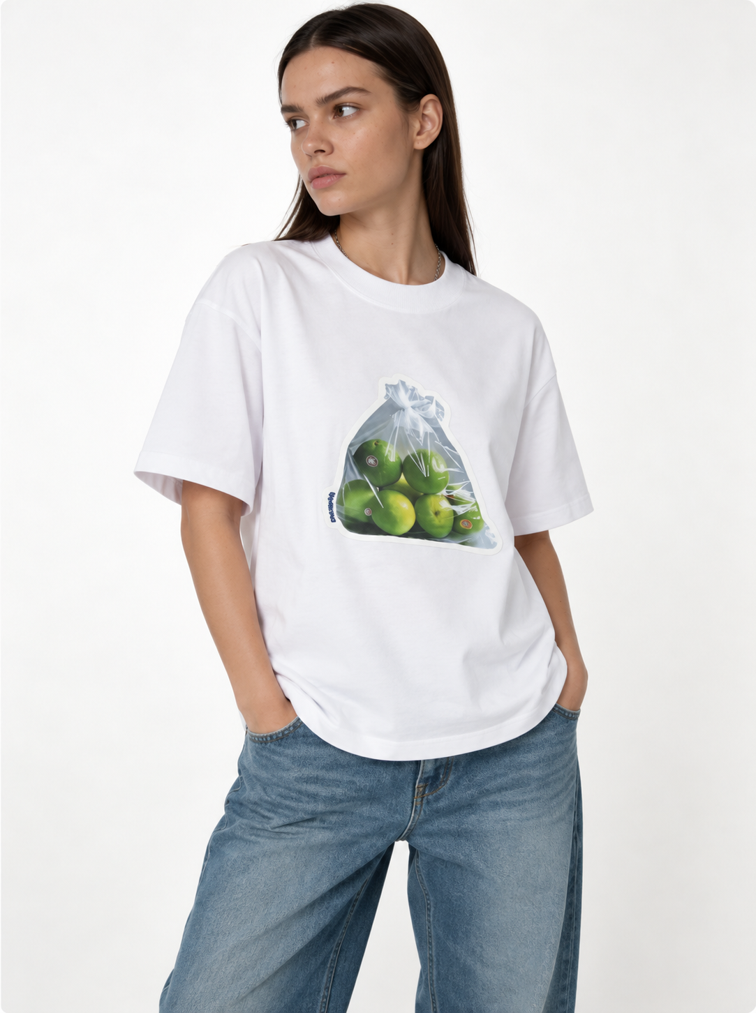 Fruit Graphic T-Shirt Cotton Oversized Fit - jex