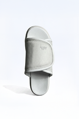 Logo Slide Sandals Leather Regular Fit - seevenn