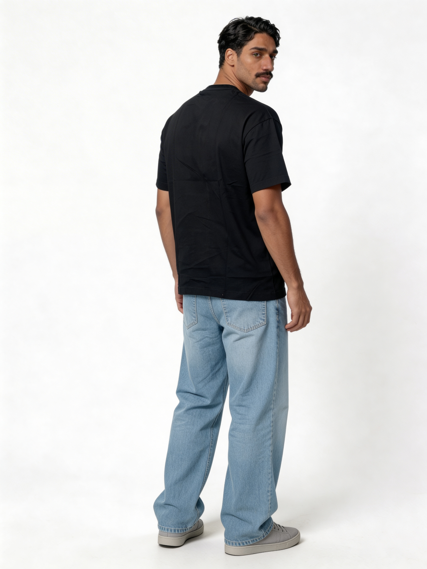 Boxy Heavyweight Cotton Graphic T-Shirt - vinci