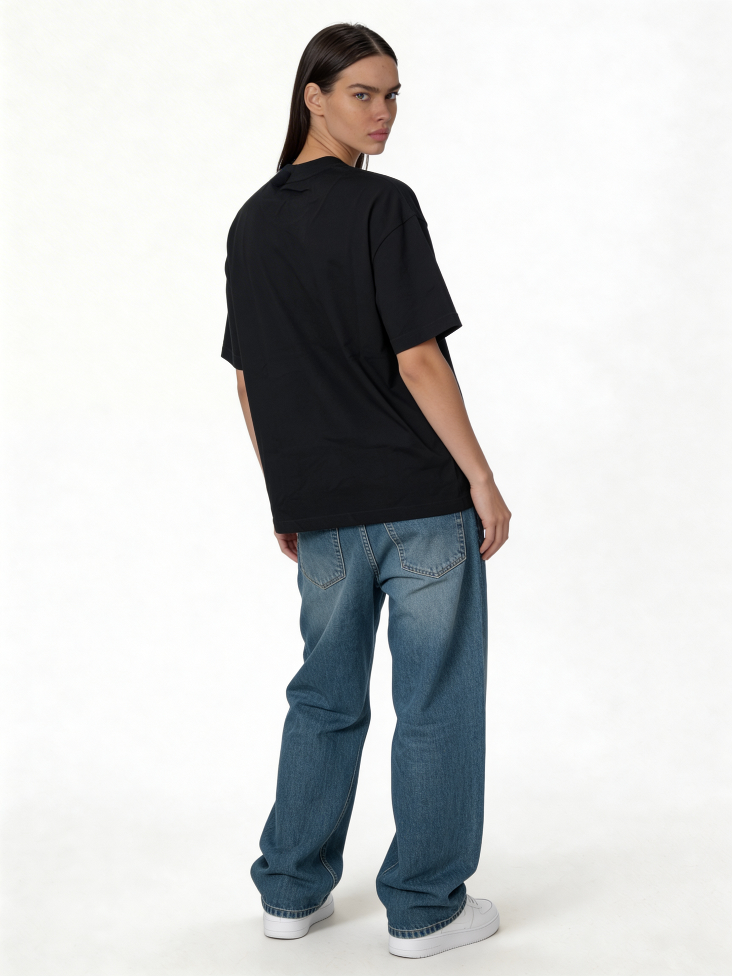 Boxy Heavyweight Cotton Graphic T-Shirt - jex