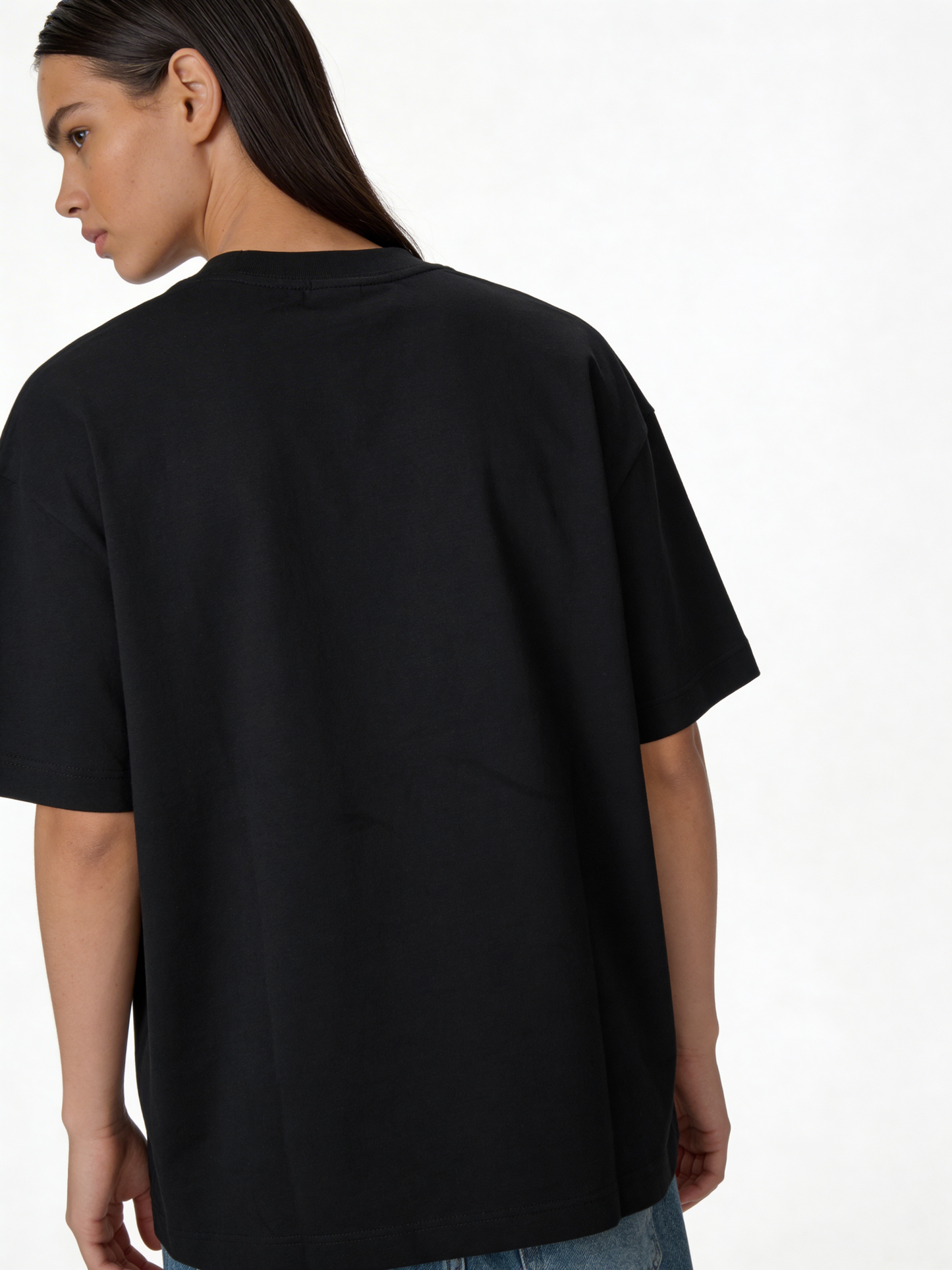 Boxy Heavyweight Cotton Graphic T-Shirt - jex