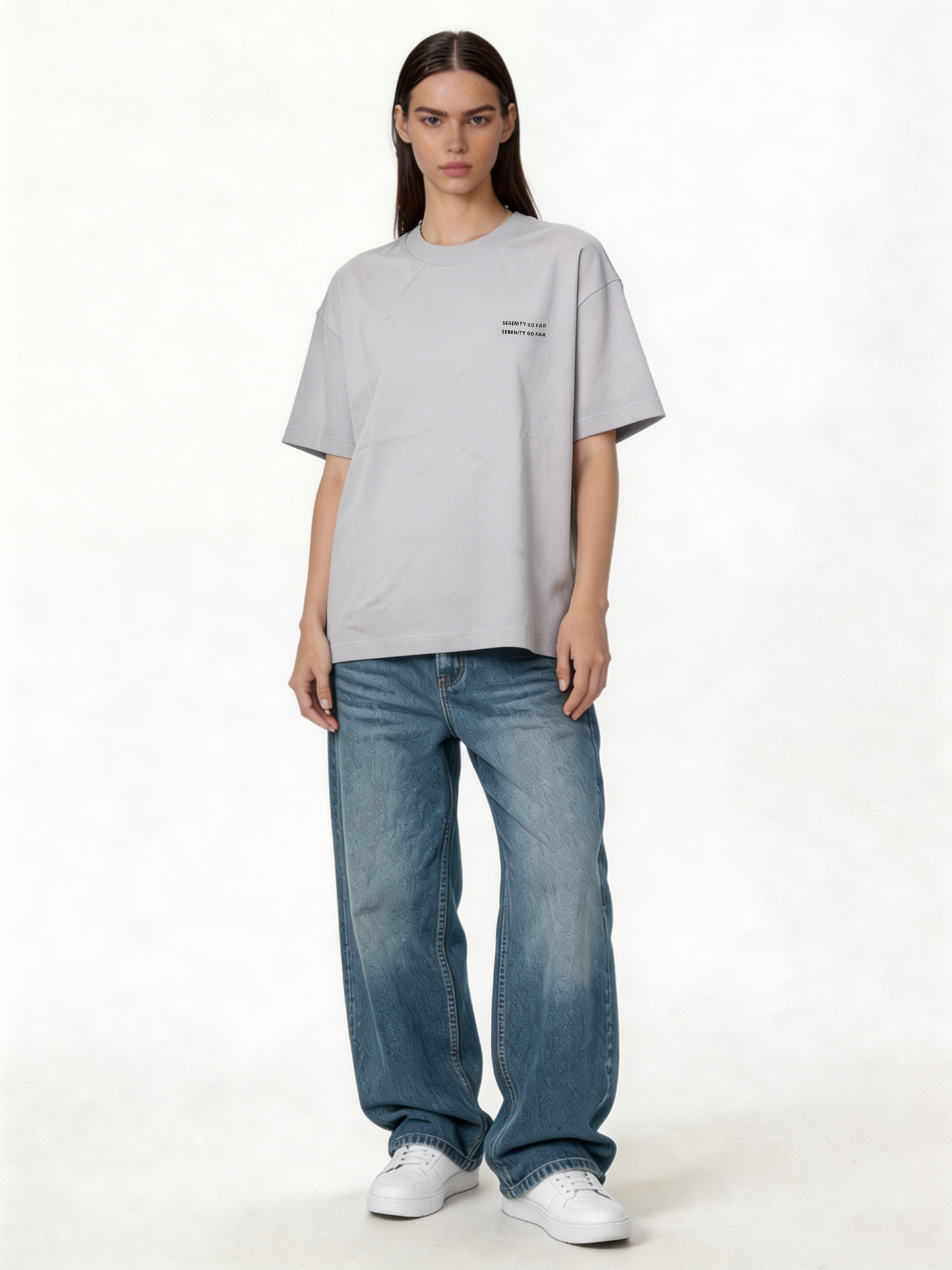 Boxy Heavyweight Cotton Graphic T-Shirt - jex