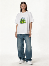 Boxy Heavyweight Cotton Graphic T-Shirt - jex