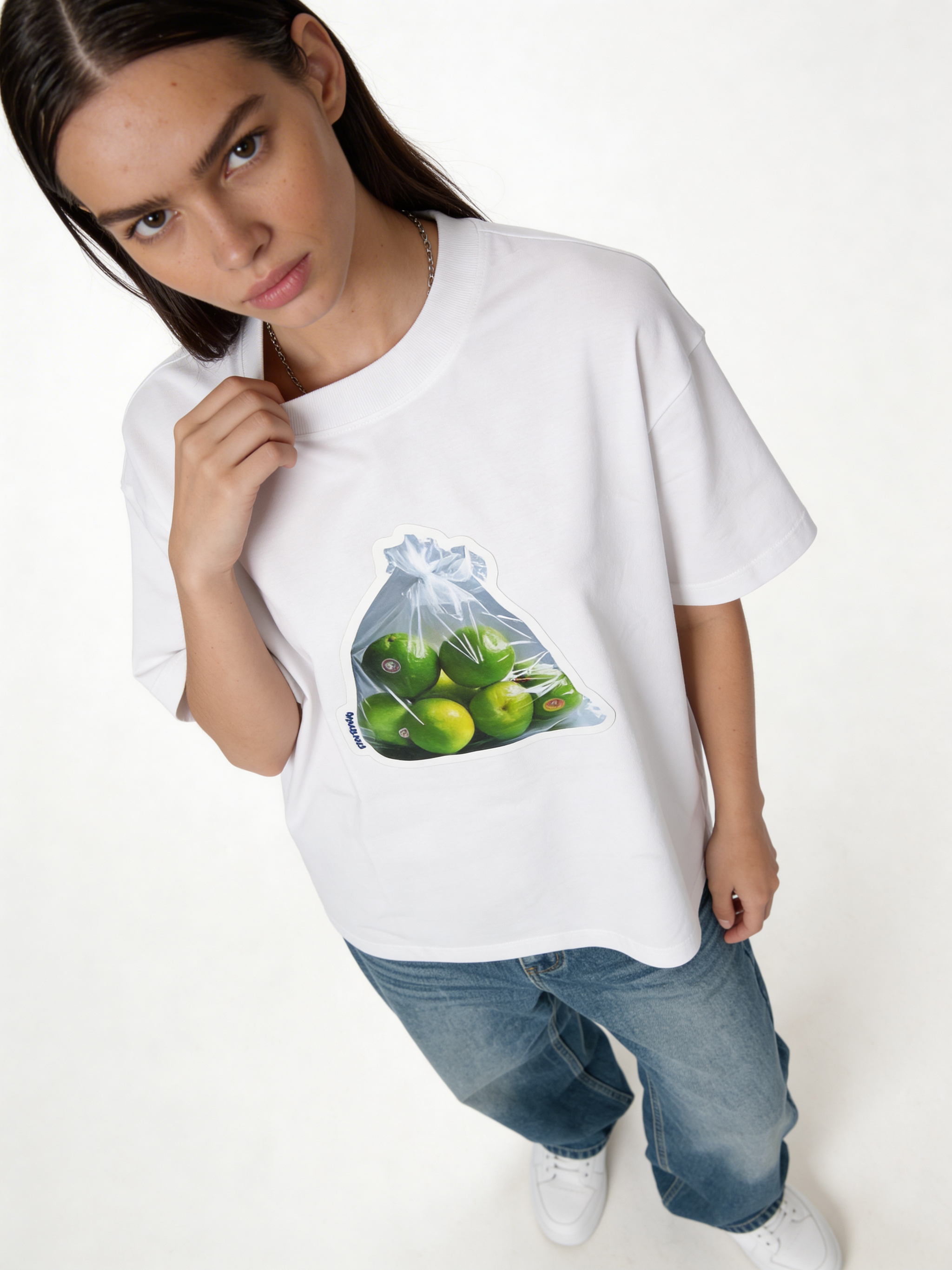 Boxy Heavyweight Cotton Graphic T-Shirt - jex