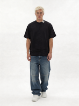Boxy Heavyweight Cotton Essential T-Shirt - jex