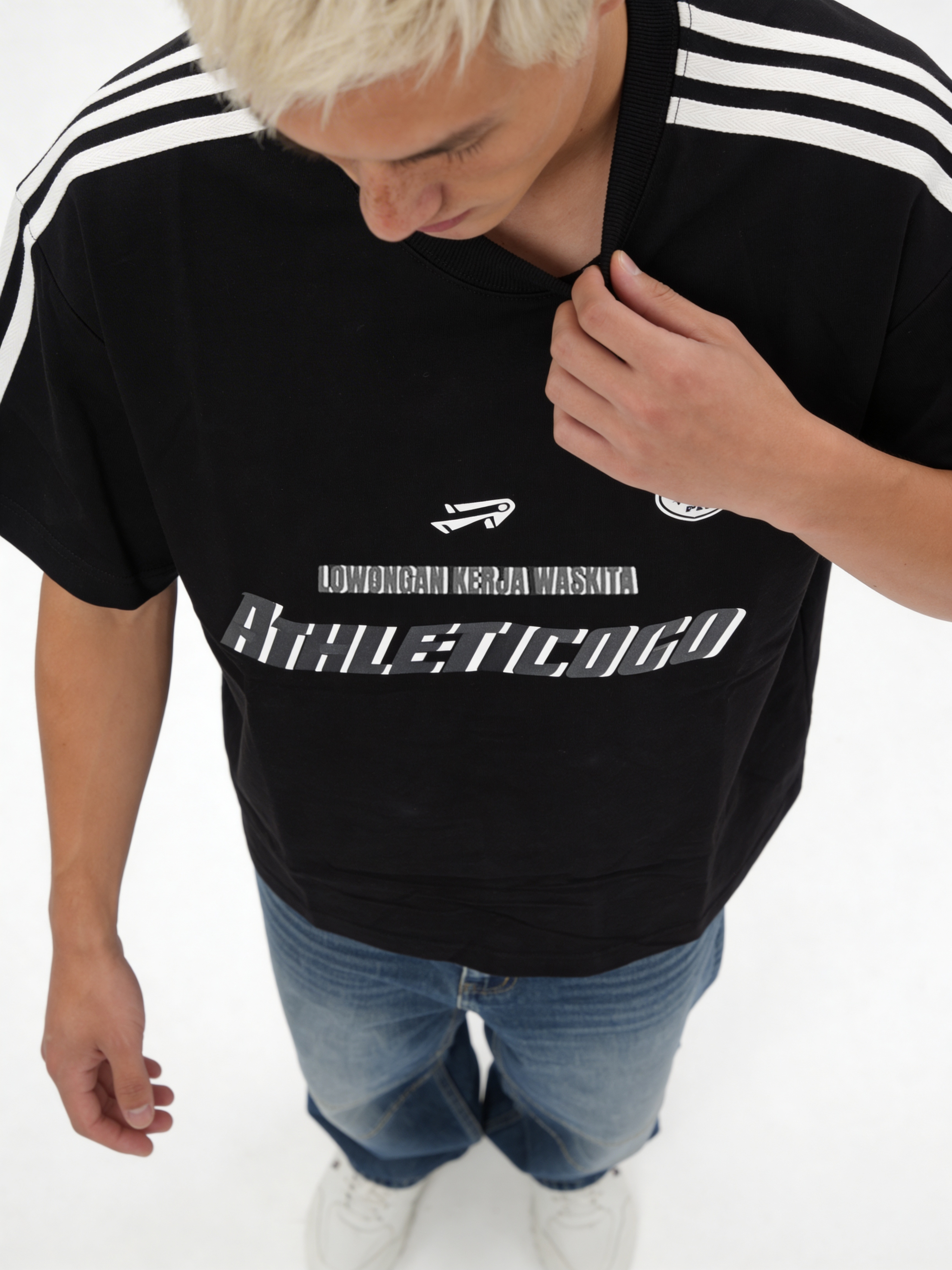 Boxy Heavyweight Cotton Graphic Jersey T-Shirt - jex