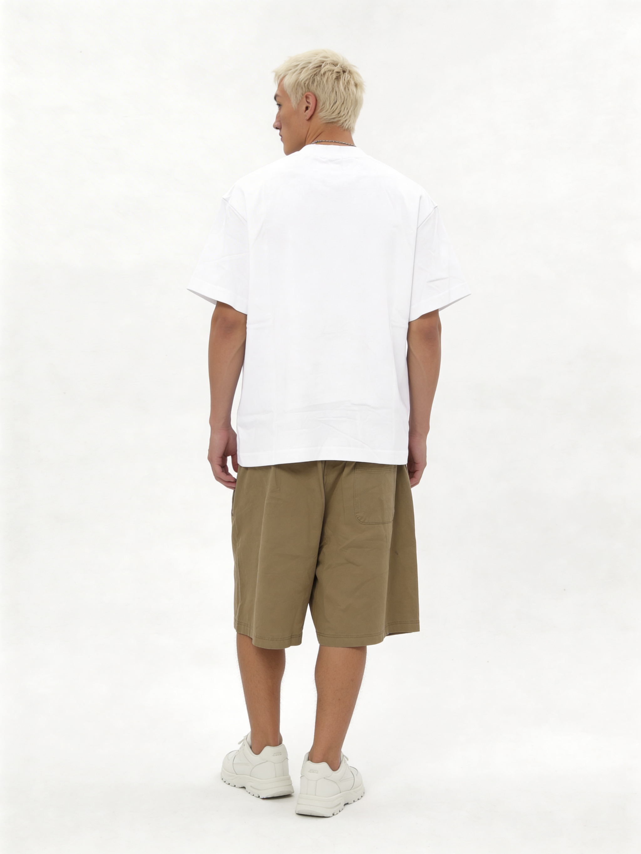 Relaxed Wide-Leg Cotton Twill Shorts - jex