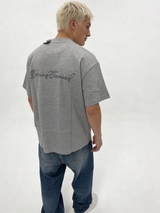 Boxy Heavyweight Cotton Graphic T-Shirt - jex
