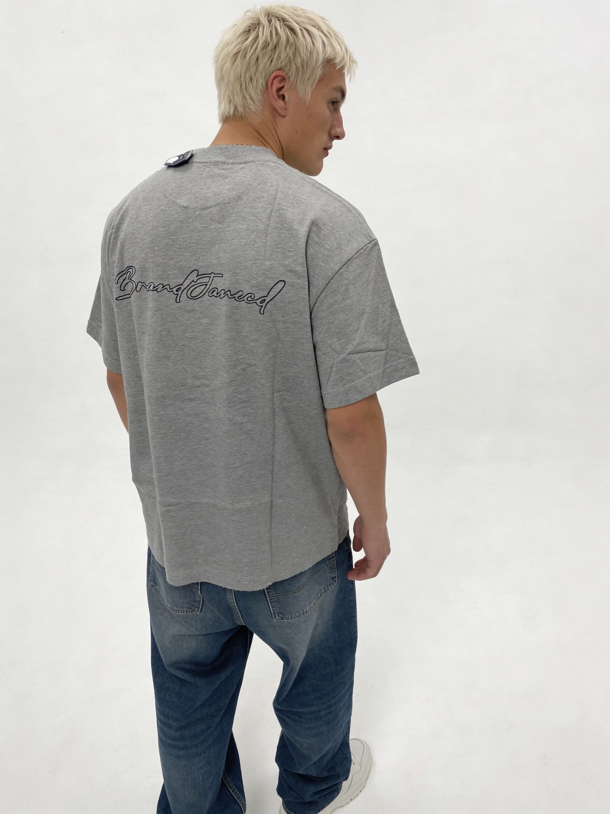 Boxy Heavyweight Cotton Graphic T-Shirt - jex