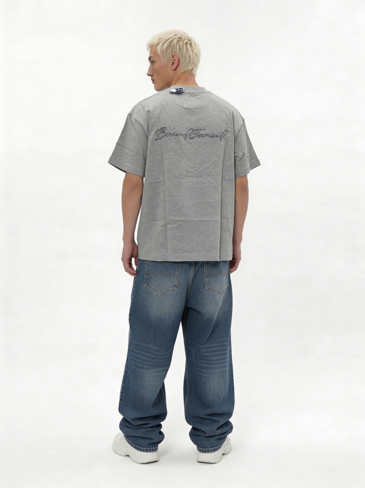 Boxy Heavyweight Cotton Graphic T-Shirt - jex