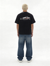 Boxy Distressed Heavyweight Cotton T-Shirt - jex