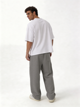 Oversized Heavyweight Cotton Fleece Sweatpants - 27