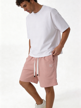 Relaxed Heavyweight Cotton Terry Shorts - 27