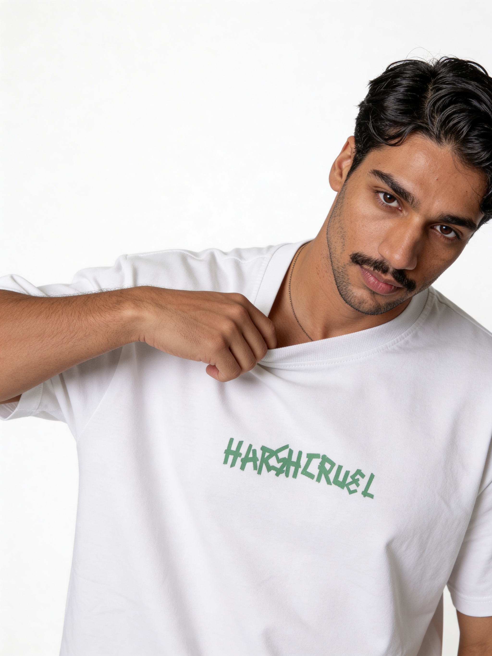 Boxy Heavyweight Cotton Graphic Tee - eleven