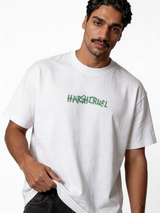 Boxy Heavyweight Cotton Graphic Tee - eleven