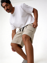 Relaxed-Fit Technical Nylon Cargo Shorts - unbranded