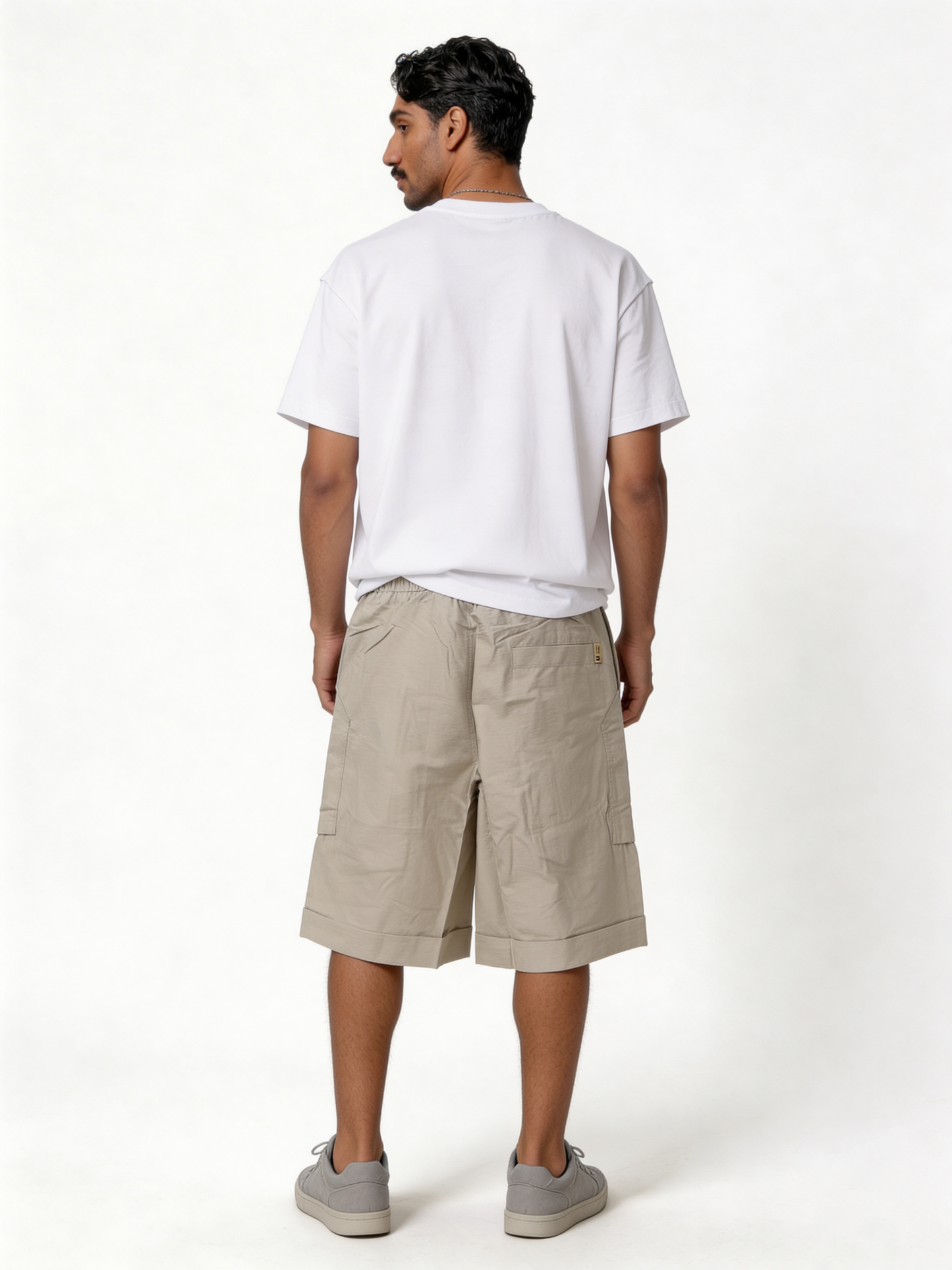 Relaxed-Fit Technical Nylon Cargo Shorts - unbranded
