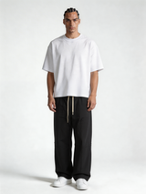 Relaxed Wide-Leg Panelled Technical Trousers - unbranded