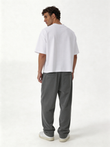 Relaxed Straight-Leg Corduroy Trousers - unbranded