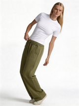 Relaxed Wide-Leg Heavyweight Cotton Sweatpants - EIGHTIES