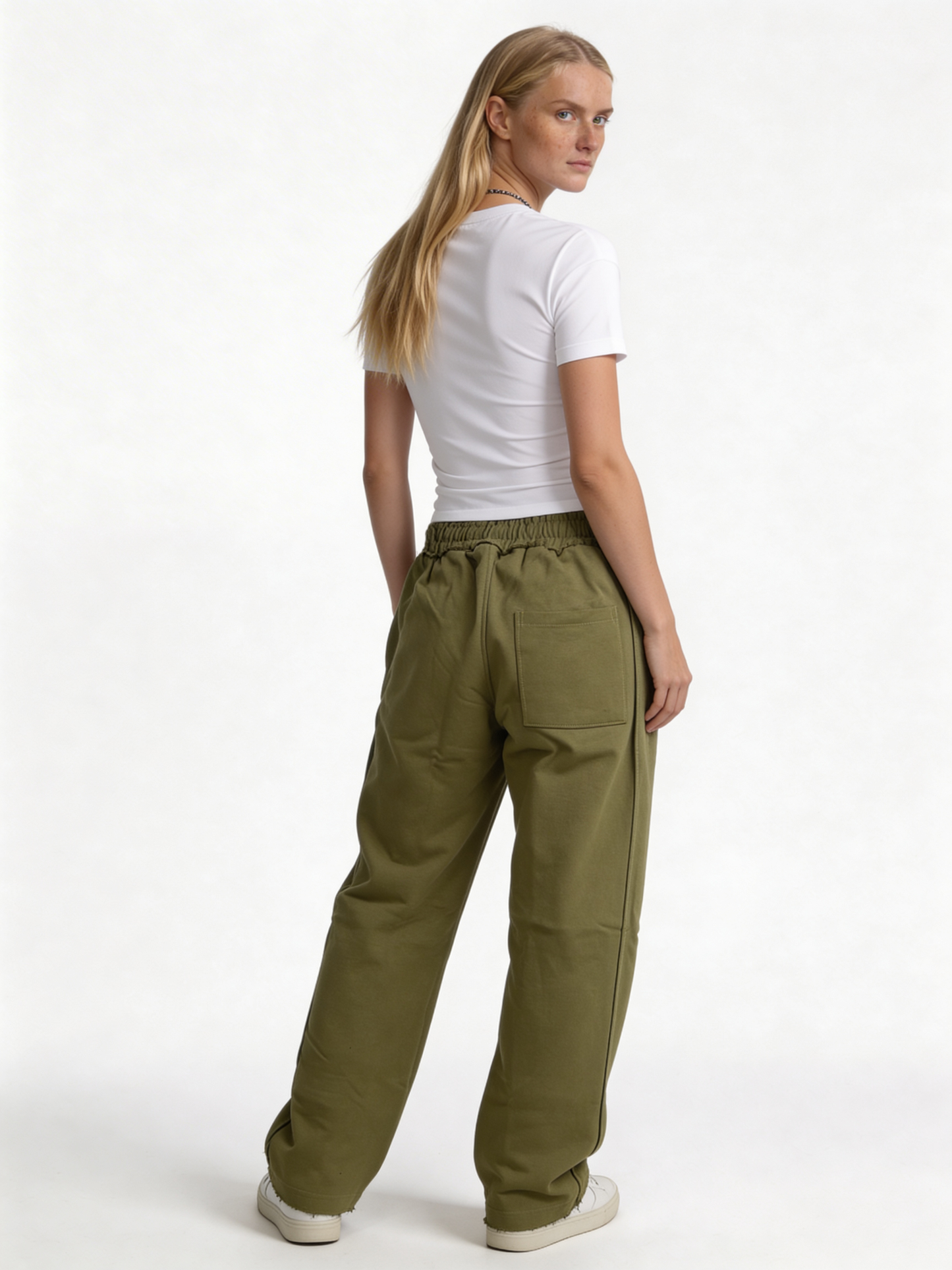 Relaxed Wide-Leg Heavyweight Cotton Sweatpants - EIGHTIES