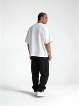 Relaxed Wide-Leg Zipped Cotton Blend Sweatpants - MOONWALK