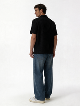 Textured Zip Polo Knit Regular Fit - brotherhood