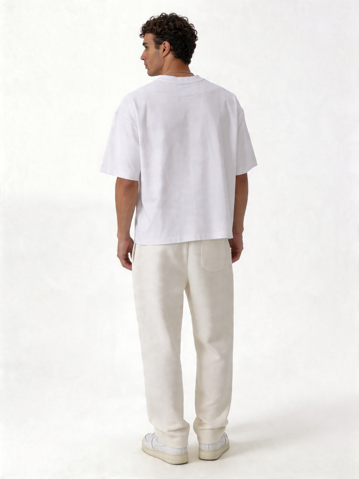 Ribbed Drawstring Pants Knit Wide Leg - Brotherhood