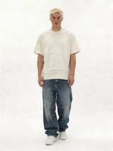 Washed T-Shirt Knit Relaxed Fit - jex