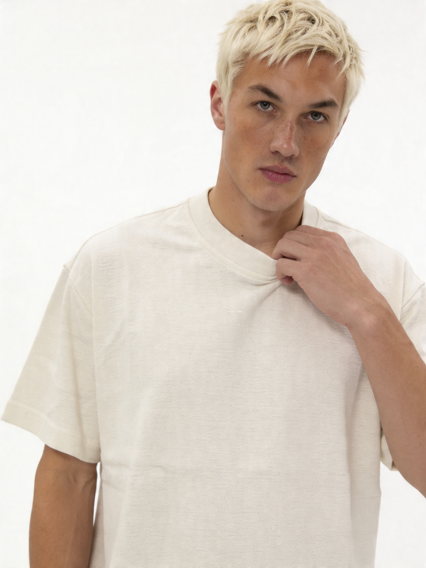 Washed T-Shirt Knit Relaxed Fit - jex