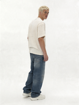Washed T-Shirt Knit Relaxed Fit - jex