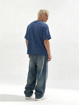 Washed T-Shirt Knit Relaxed Fit - jex