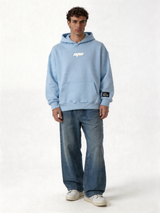 Logo Graphic Hoodie Cotton Oversized Fit - moonwalk