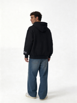 Graphic Silhouette Hoodie Cotton Oversized Fit - moonwalk
