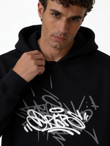 Graffiti Logo Hoodie Cotton Oversized Fit - Pulp