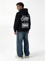 Graffiti Logo Hoodie Cotton Oversized Fit - Pulp