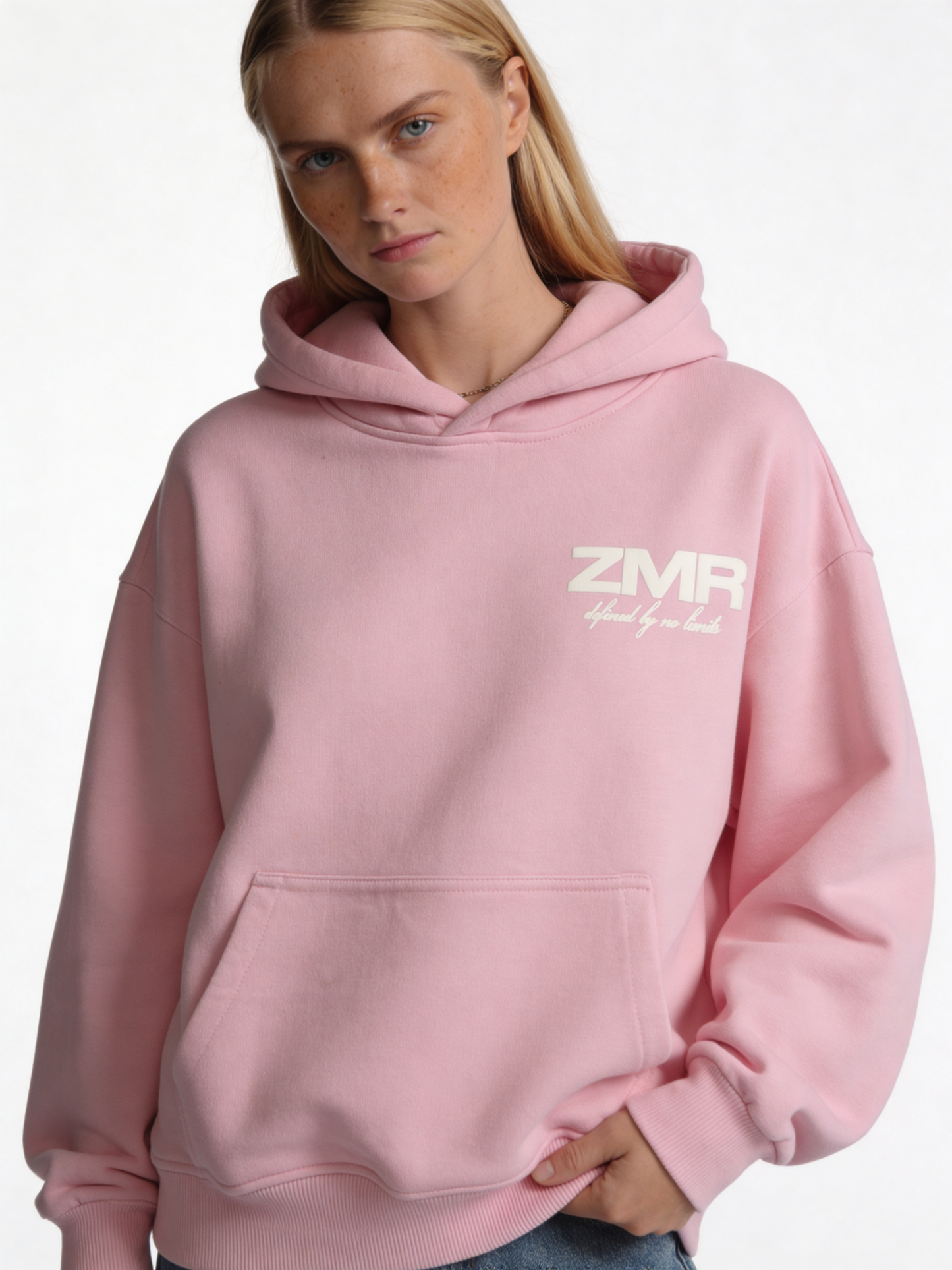 Logo Graphic Hoodie Cotton Oversized Fit - Zamari