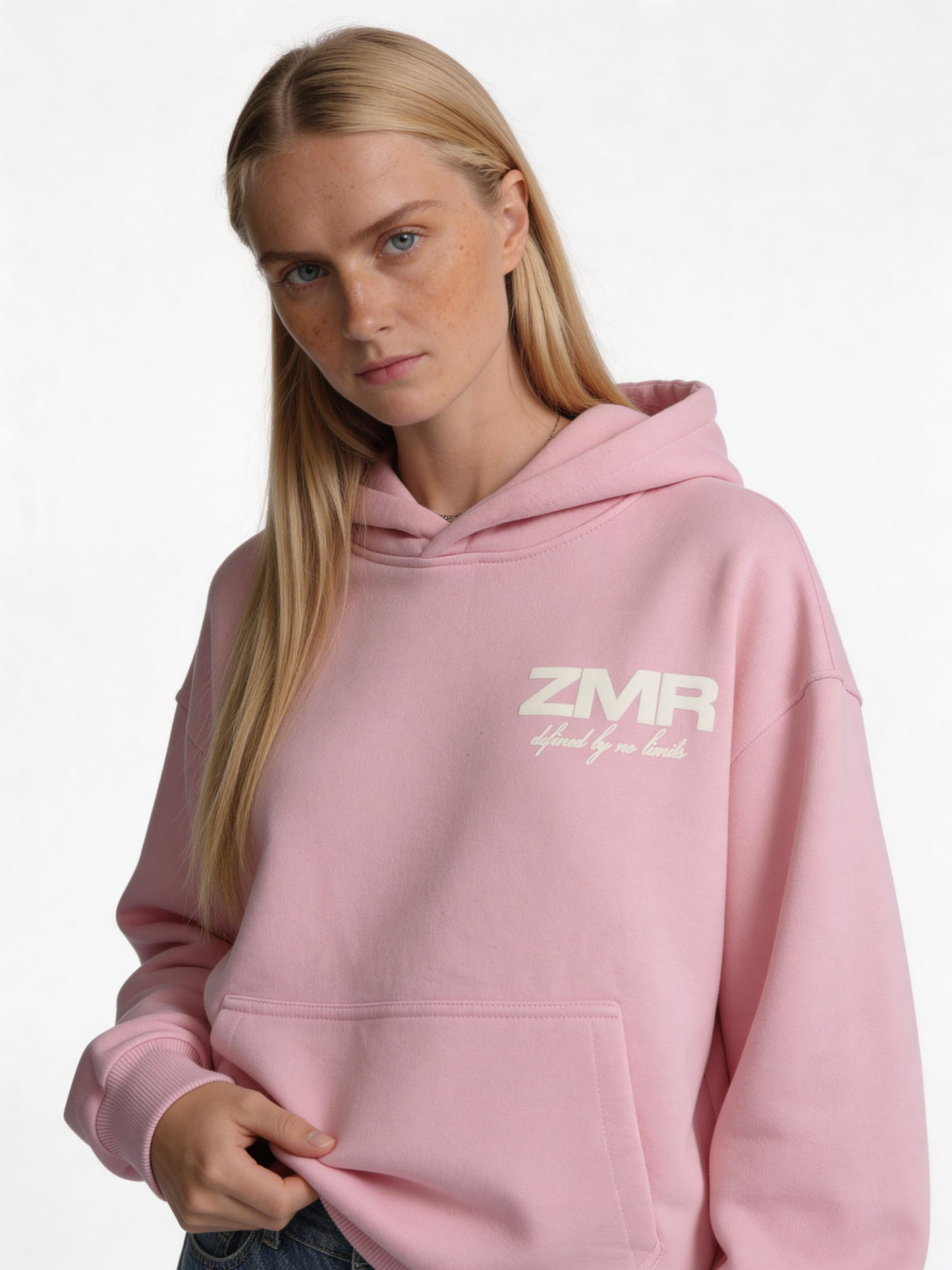 Logo Graphic Hoodie Cotton Oversized Fit - Zamari