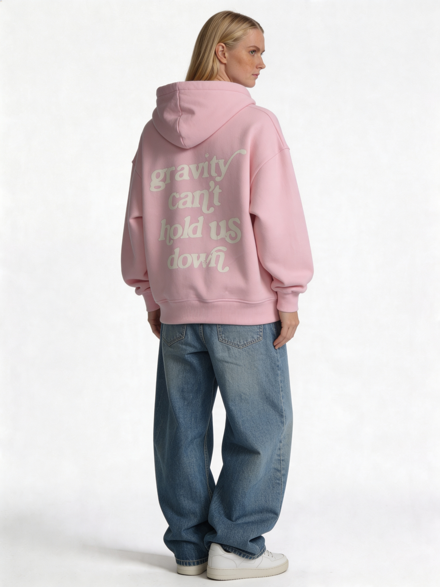 Logo Graphic Hoodie Cotton Oversized Fit - Zamari