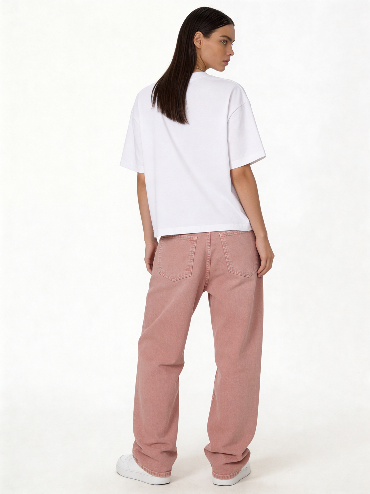 Washed Wide Leg Jeans Denim Baggy Fit - seven
