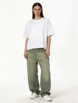 Washed Jeans Denim Wide Leg - seven